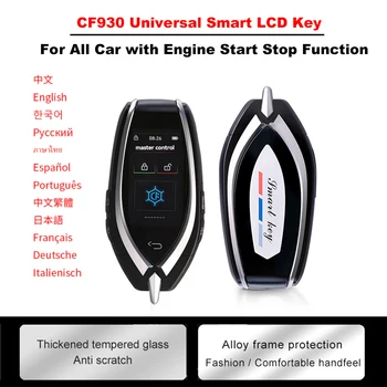 CF930 Univerzálny Upravené Boutique Smart Remote Kľúča Vozidla na LCD Obrazovke Keyless Entry Pre BMW/Audi/Benz/Ford/Mazda/Toyota/VW/Hyundai