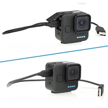 Kryt batérie vhodné pre GoPro HERO11 MINI hliníkovej zliatiny športové kamery príslušenstvo Otvor strane krytu kryt Batérie