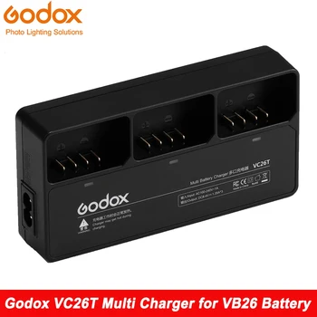Godox VC26T Multi Nabíjačku pre VB26 Batérie V1 V860III Flash Batérie
